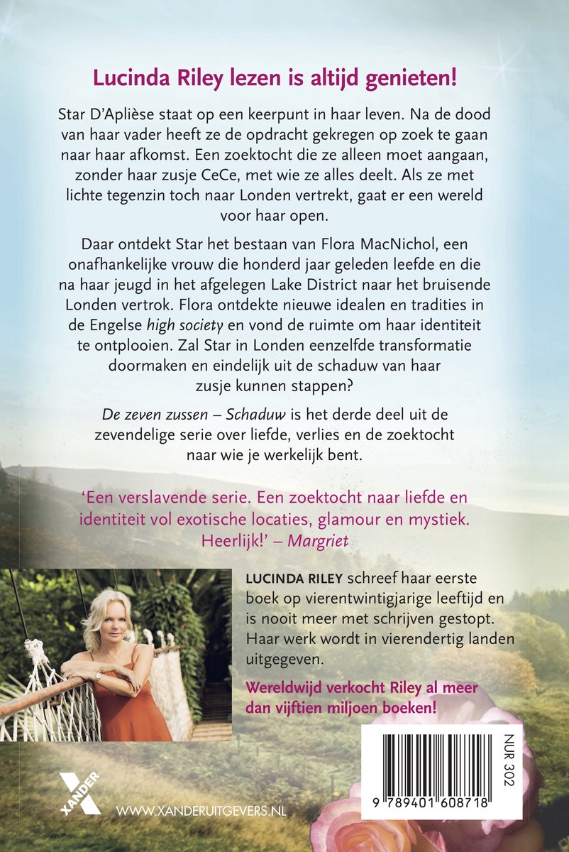 De zeven zussen 3 - Schaduw - back cover