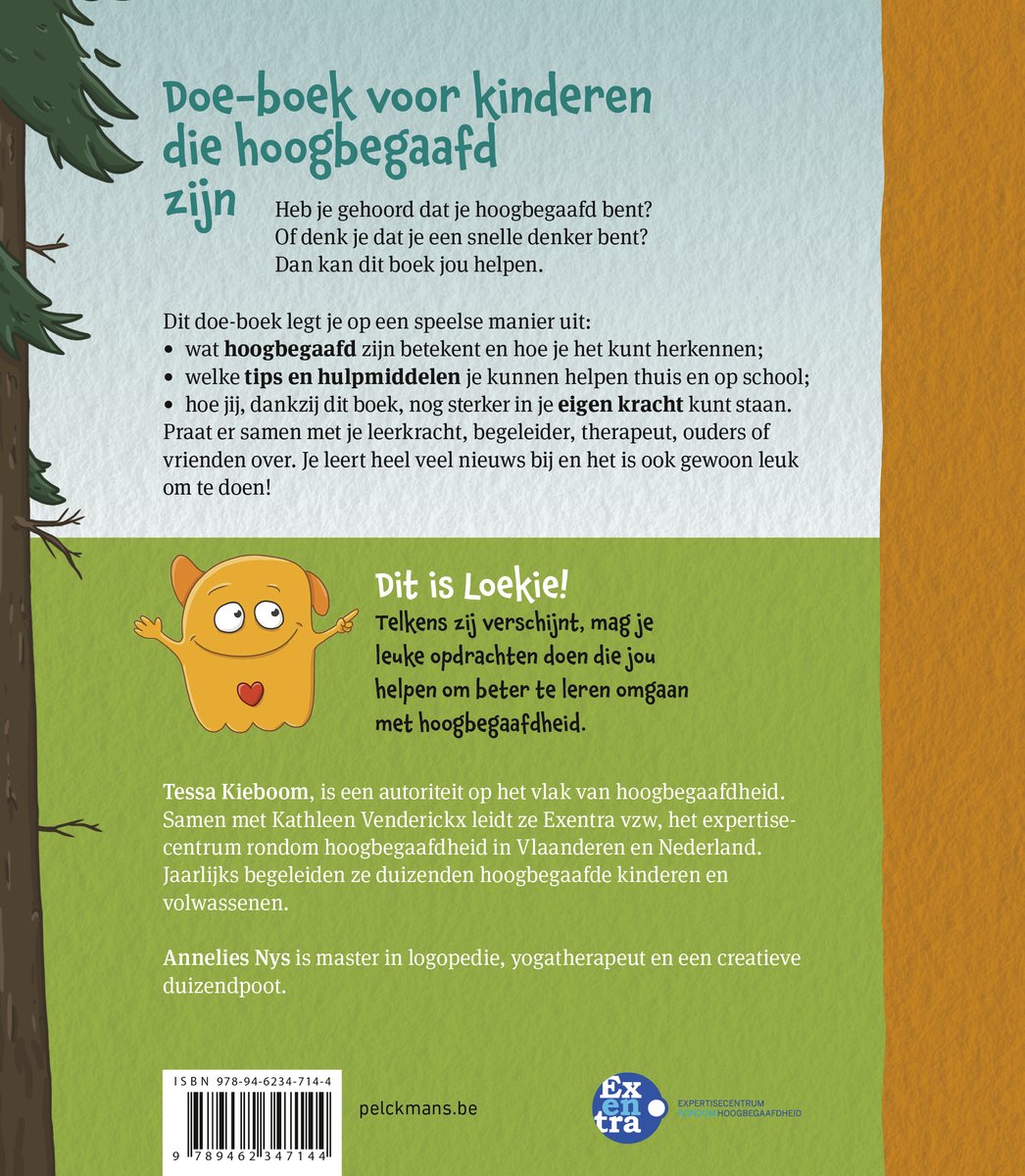 Survivalgidsen - Wat als je hoogbegaafd bent? - back cover