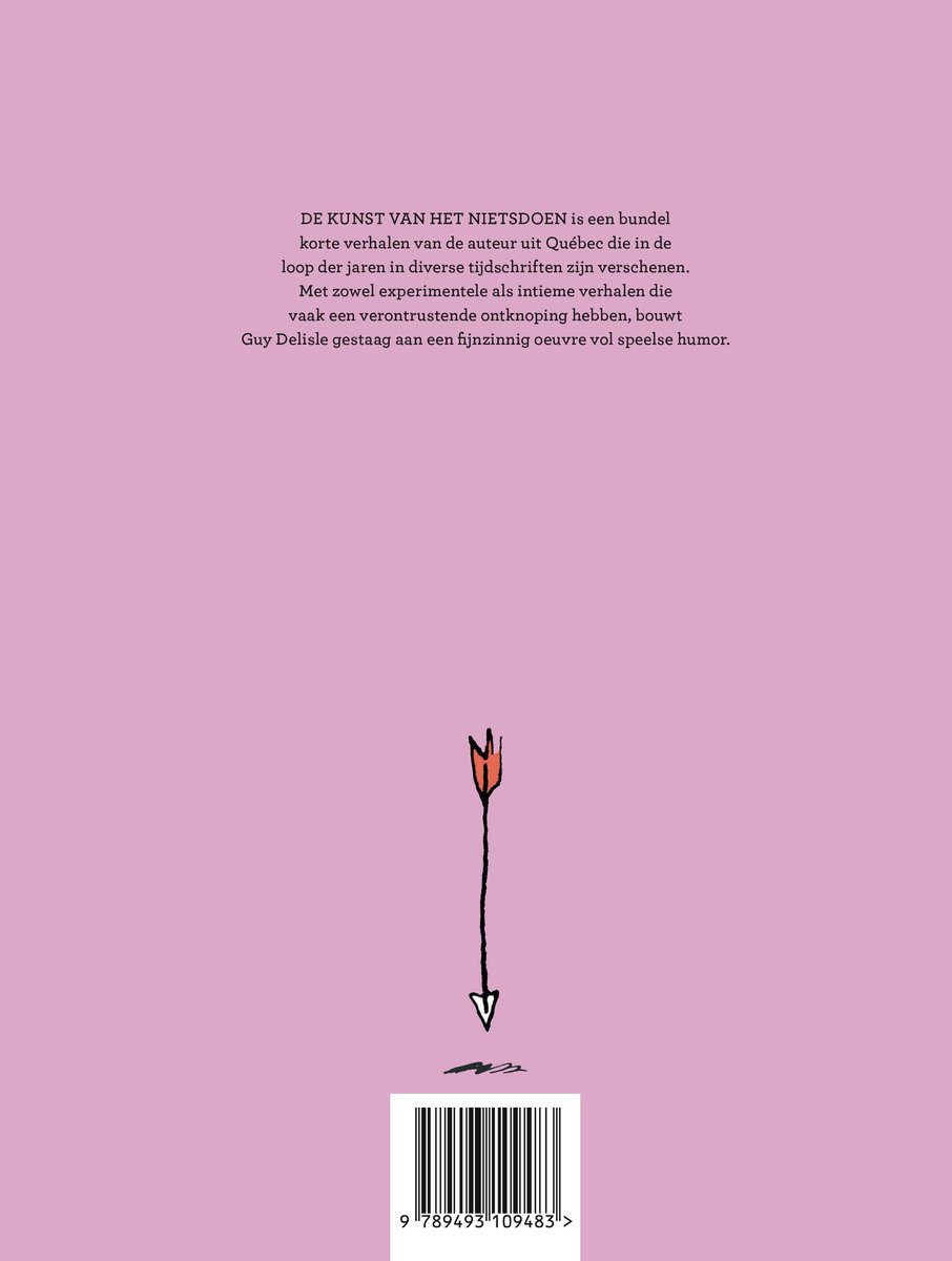 De kunst van het nietsdoen - back cover