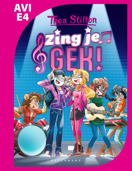 Thea Stilton - Zing je gek! - cover