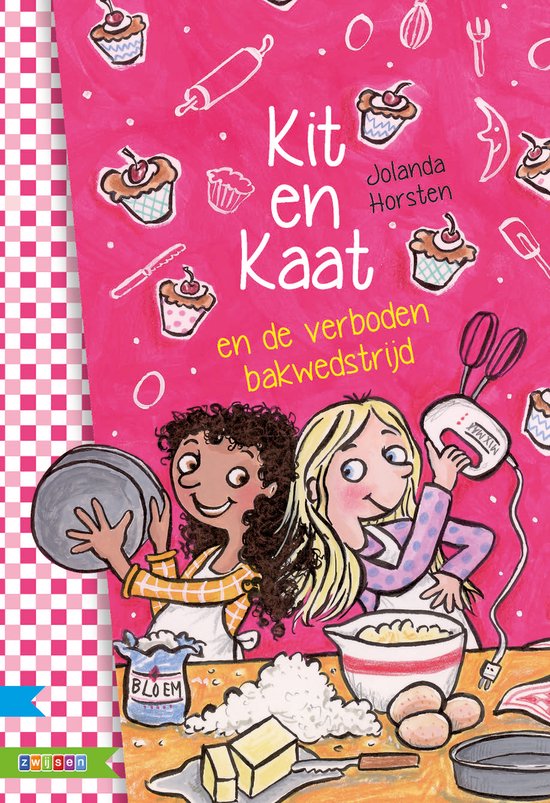 Supermeiden - Kit en Kaat en de verboden bakwedstrijd - cover