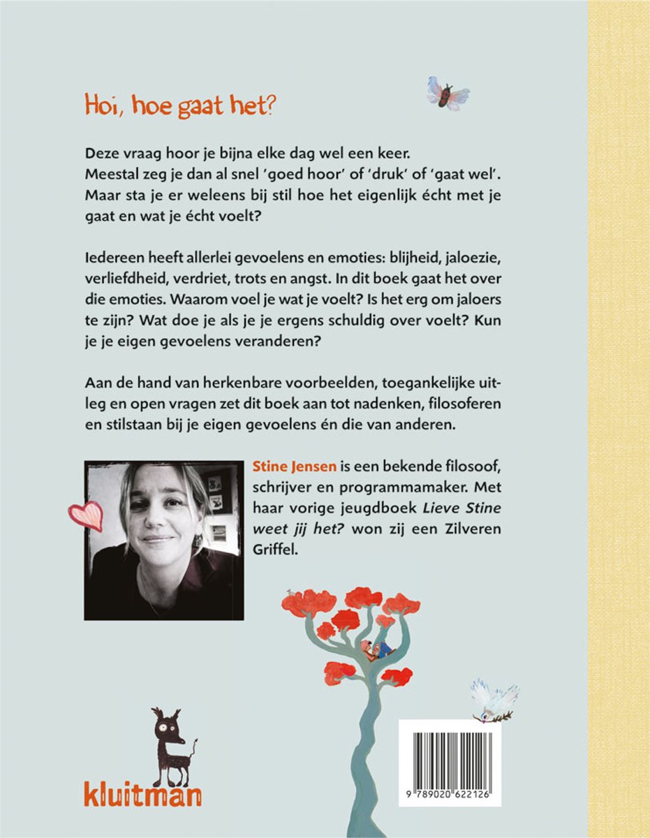 Alles wat ik voel - back cover