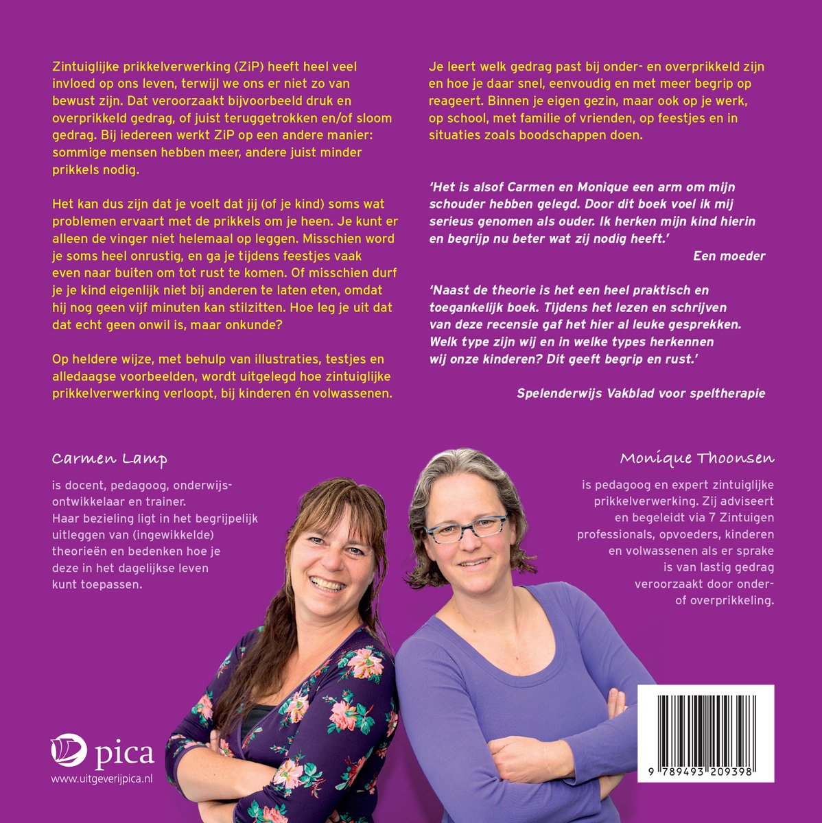 Wiebelen en friemelen thuis - back cover