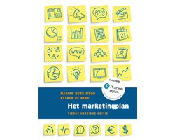 Omslag van Het marketingplan, 4e herziene editie met MyLab NL