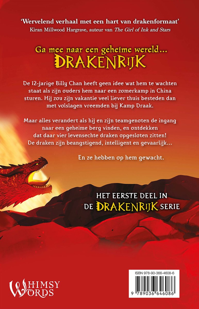 Drakenrijk 1 - Drakenberg - back cover