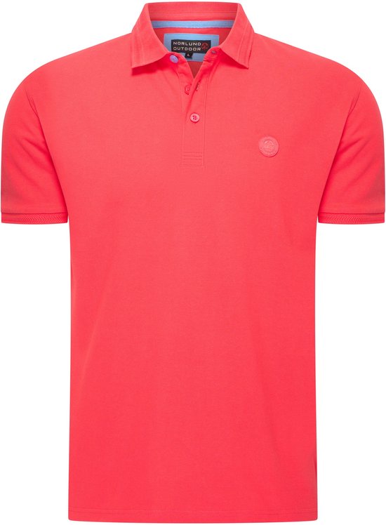 Norlund - Heren Polo SS Paladin Polo - Roze - Maat L