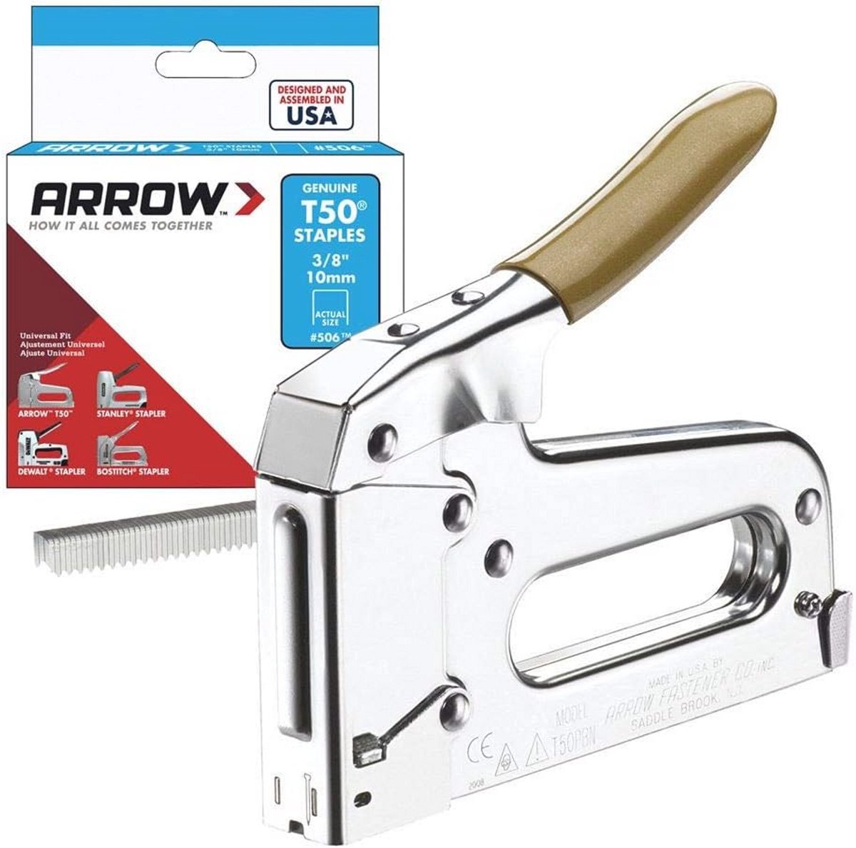 Heavy Duty Nietjes en Spijkerpistool - Grijs