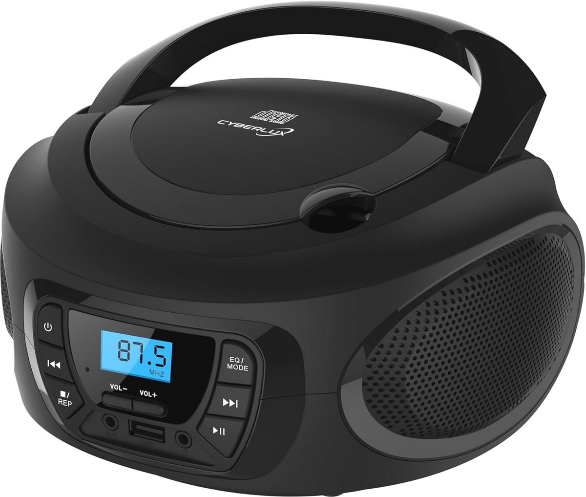 Draagbare CD-speler met USB en FM-radio - Compacte Stereo-installatie voor Muziek en Radio