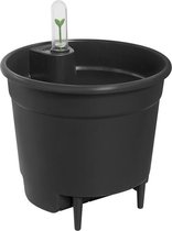 Elho Self-watering Insert 44 - Binnenpot met watermeter - Ø 42.8 x H 39.0 cm - Living Black