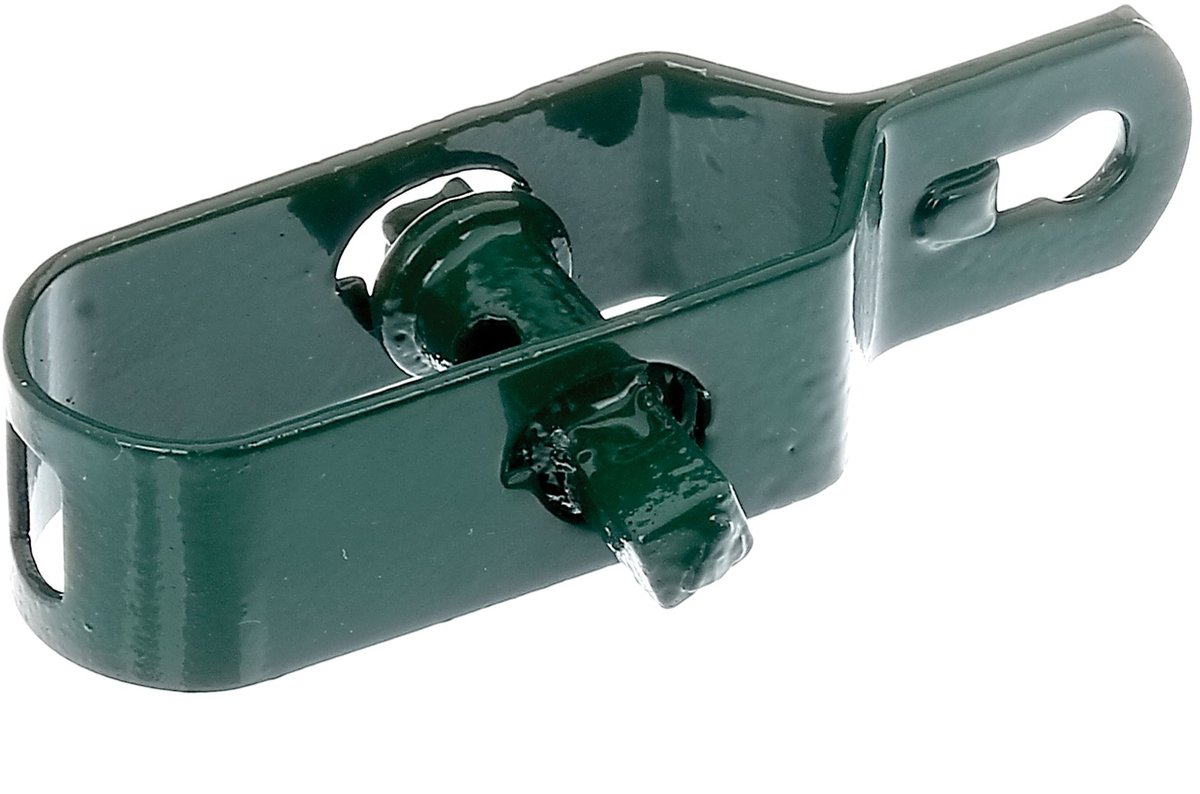 Alberts 854409 draadspanner | verzinkt, groene kunststof coating | maat 2 | lengte 100 mm | Set van 30