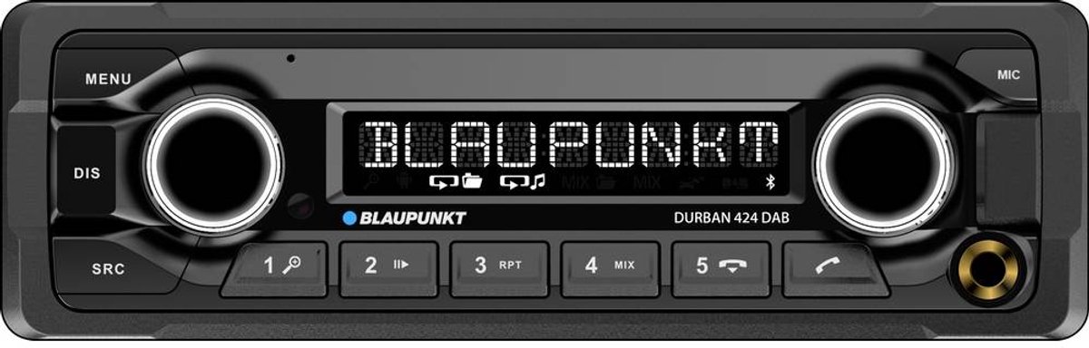 Blaupunkt DURBAN 424 DAB Autoradio enkel DIN