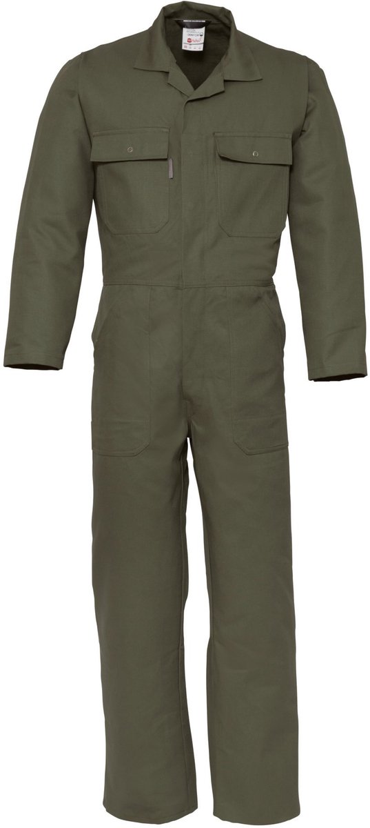 HaVeP Basic 2090 Overall - Olijfgroen - maat 58