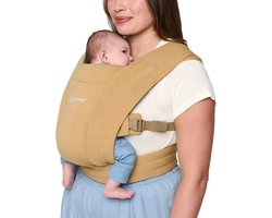 Omslag van Ergobaby Baby Draagzak Embrace Camel - ergonomische draagzak vanaf geboorte