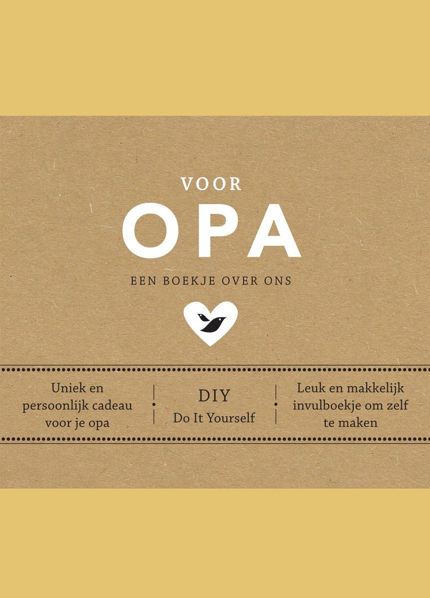 Voor opa - Een boekje over ons