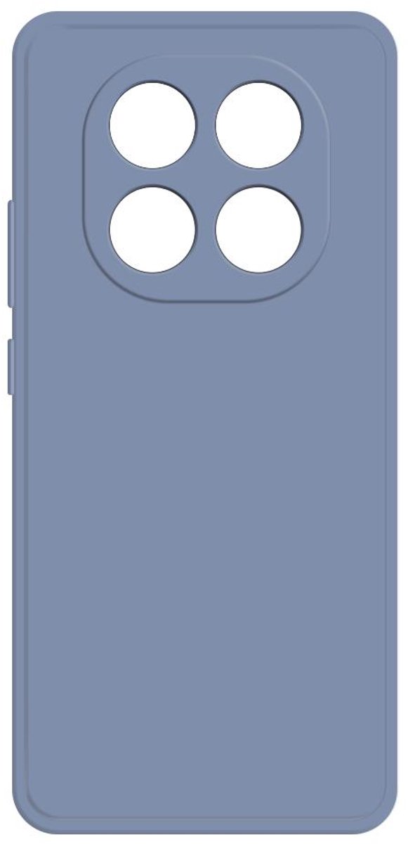 Hoesje voor Xiaomi Redmi Note 14 Pro Plus - Phonesta Color Silicone Back Cover - Steel Blue