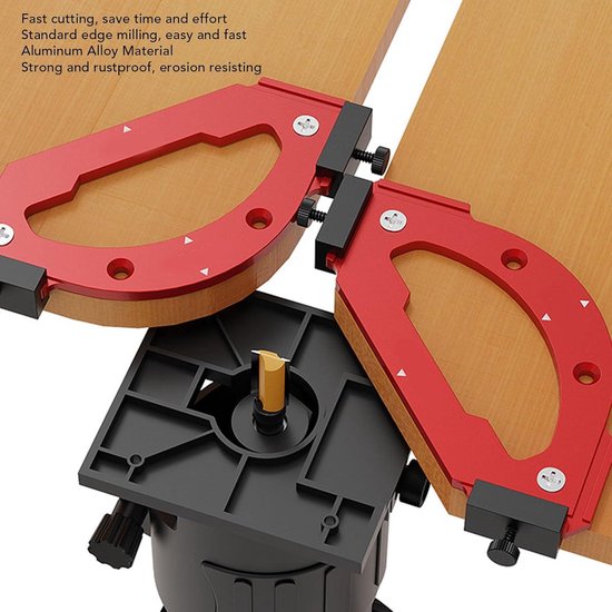 Router Template R35 T35 Angle Radius Routing Templates Fast Jig Router ...