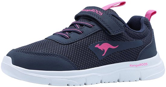 KangaROOS K-etk Simp Ev Sneaker Bambina Con Tasca Segreta, Chiusura Elastica E Velcro