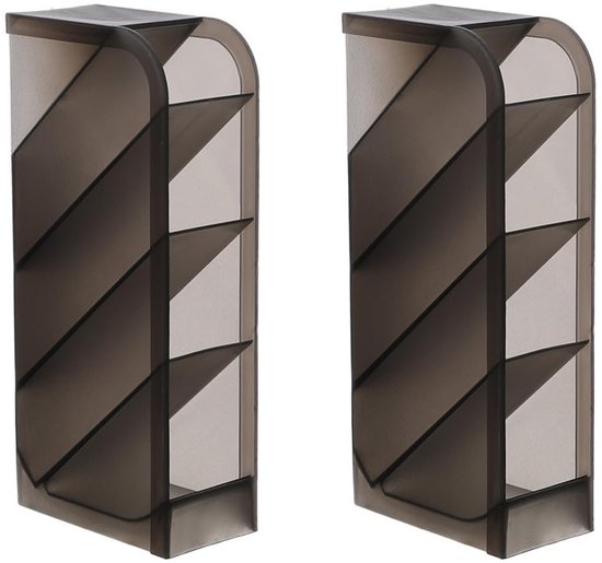 Foto: Transparante etui 3 stuks etui pennenetui doorzichtig examenetui voor potlood tpu etui met ritssluiting draagbaar opbergzakje voor kantoorbenodigdheden waterdicht voor schoolbenodigdheden voor studenten volwassenen blauw roze wit