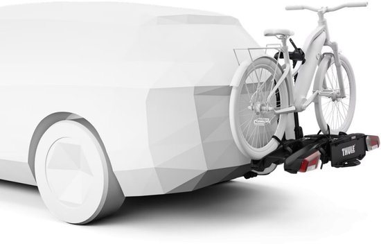 Thule EasyFold 3 - Fietsendrager - Geschikt voor 2 (elektrische) fietsen - Compact opvouwbaar