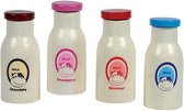 Speelgoedeten - Flesjes - Melk/choco/yogi - 4dlg.*