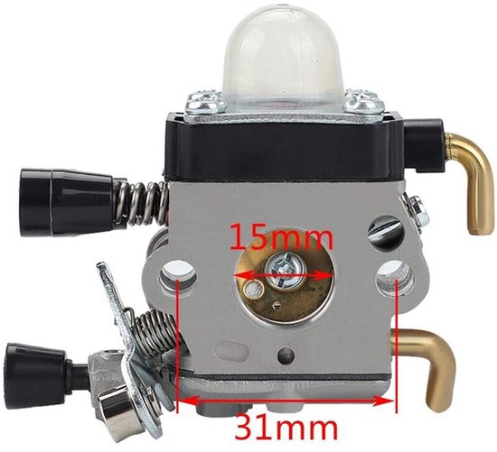 Geschikt voor Carburateur compatibel met FS55 FS75 FS80 FS85 HS75 HS80 HS85 HL75 FH75. van Merkloos	 — afbeelding 2