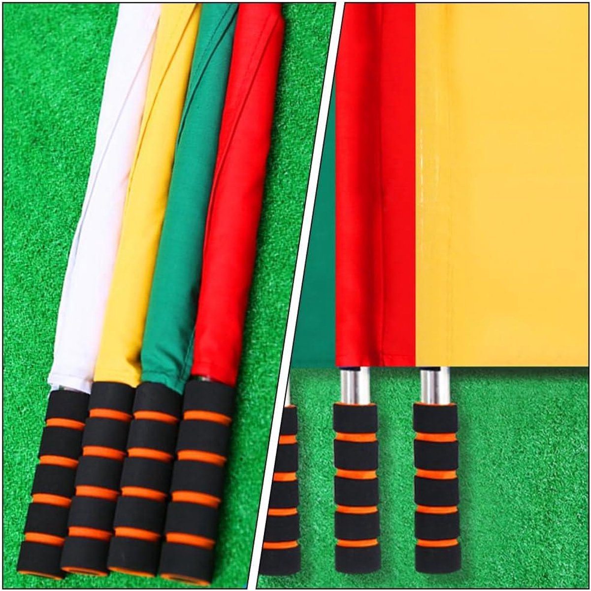 Drapeaux d'arbitre - VGEBY - Lot de 2 - Tissu imperméable - Haute