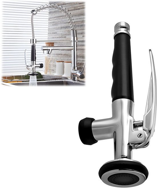 Hotbath Buddy SDS1 opbouw regendoucheset - staafhanddouche - 20cm hoofddouche - chroom SDS1CR Hotbath Buddy SDS1 opbouw regendoucheset - staafhanddouche - 20cm hoofddouche - chroom SDS1CR