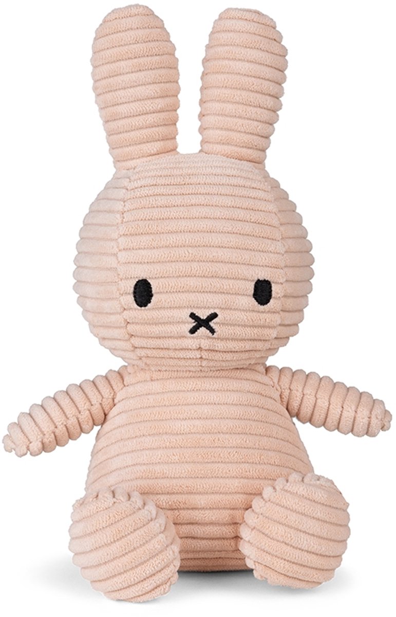 Nijntje Corduroy Misty Rose 23cm - Knuffel Misty Rose
