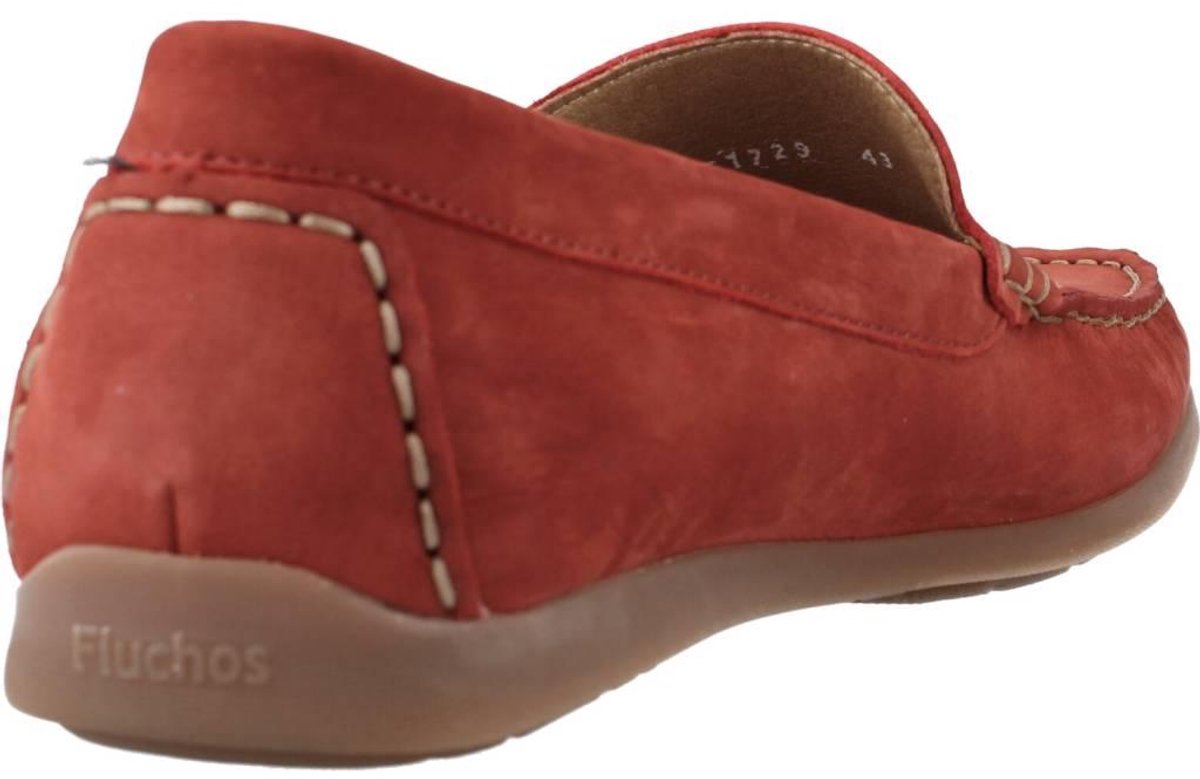 Fluchos Troy Rode Moccasin