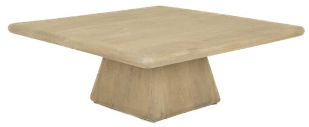 Tower Living Salontafel Asti vierkant mangohout 90x90 cm - Naturel