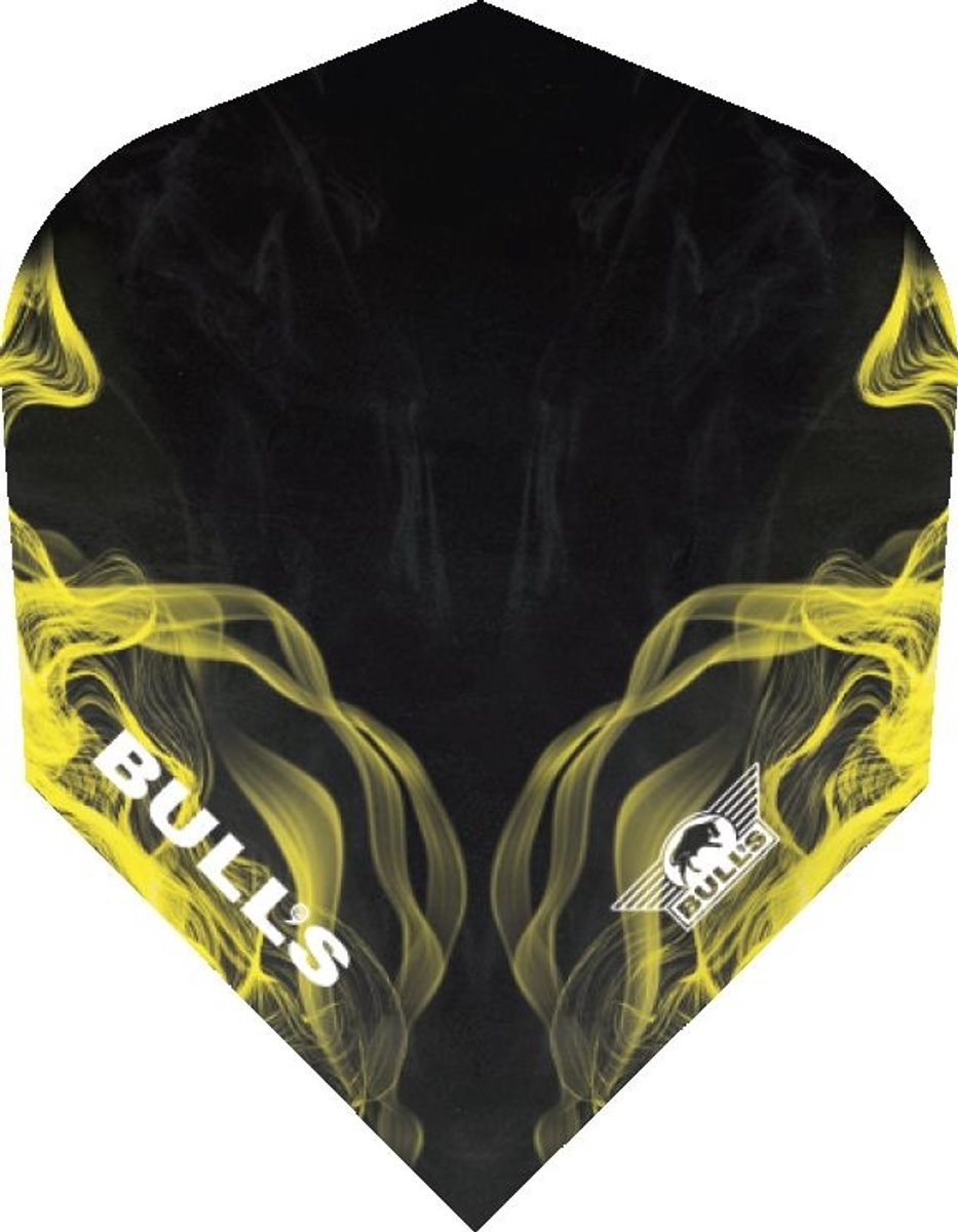 Bulls Powerflite Smoke Dartflights - Geel
