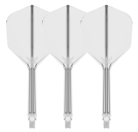 Target K-Flex Clear NO6 - Dart Flights - Medium van Target — afbeelding 5