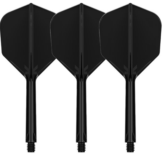 Target K-Flex Black NO6 - Dart Flights - Medium van Target — afbeelding 4