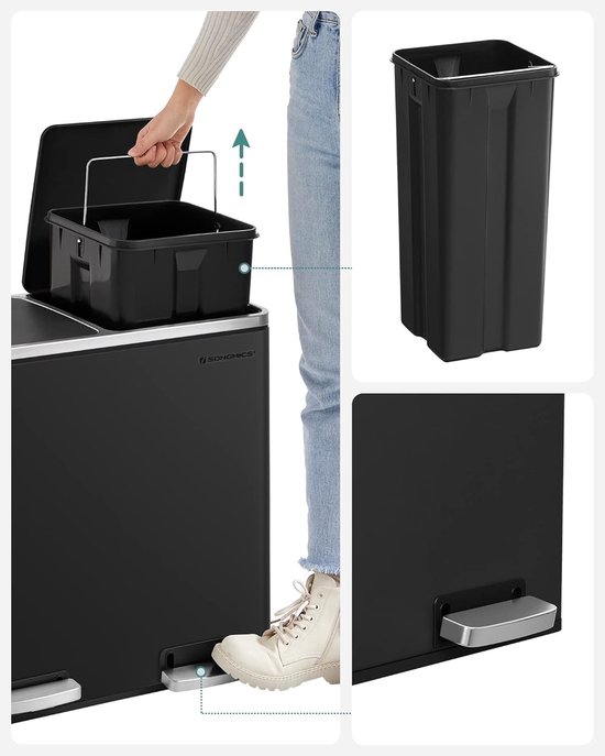 Kitchen Move Afvalbakken 90 liter kopen? ✔️ Tot 31% korting