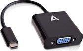 USB C to VGA Adapter V7 V7UCVGA-BLK-1E Black
