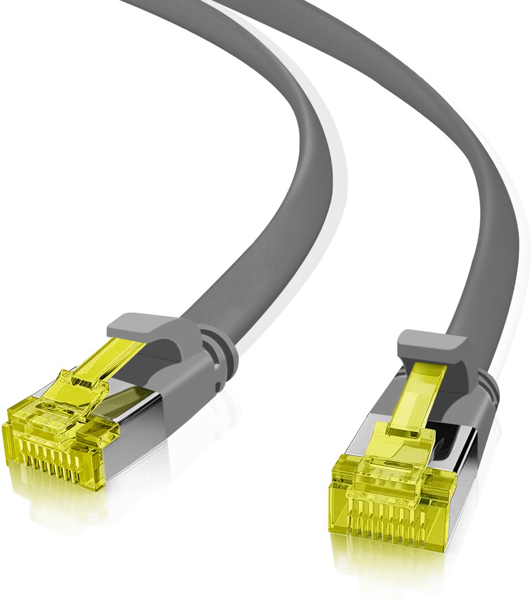 Helos 205221 netwerkkabel Grijs 2 m Cat6a U/FTP (STP)