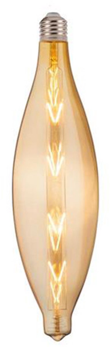 LED Lamp - Design - Elipo - E27 Fitting - Amber - 8W - Warm Wit 2200K