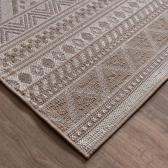 Tapis d'intérieur et d'extérieur résistant aux intempéries pour balcon, cuisine, salon