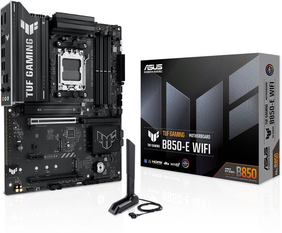 ASUS TUF GAMING B850-E WIFI – Moederbord – Socket AM5 – ATX – AMD B850 chipset