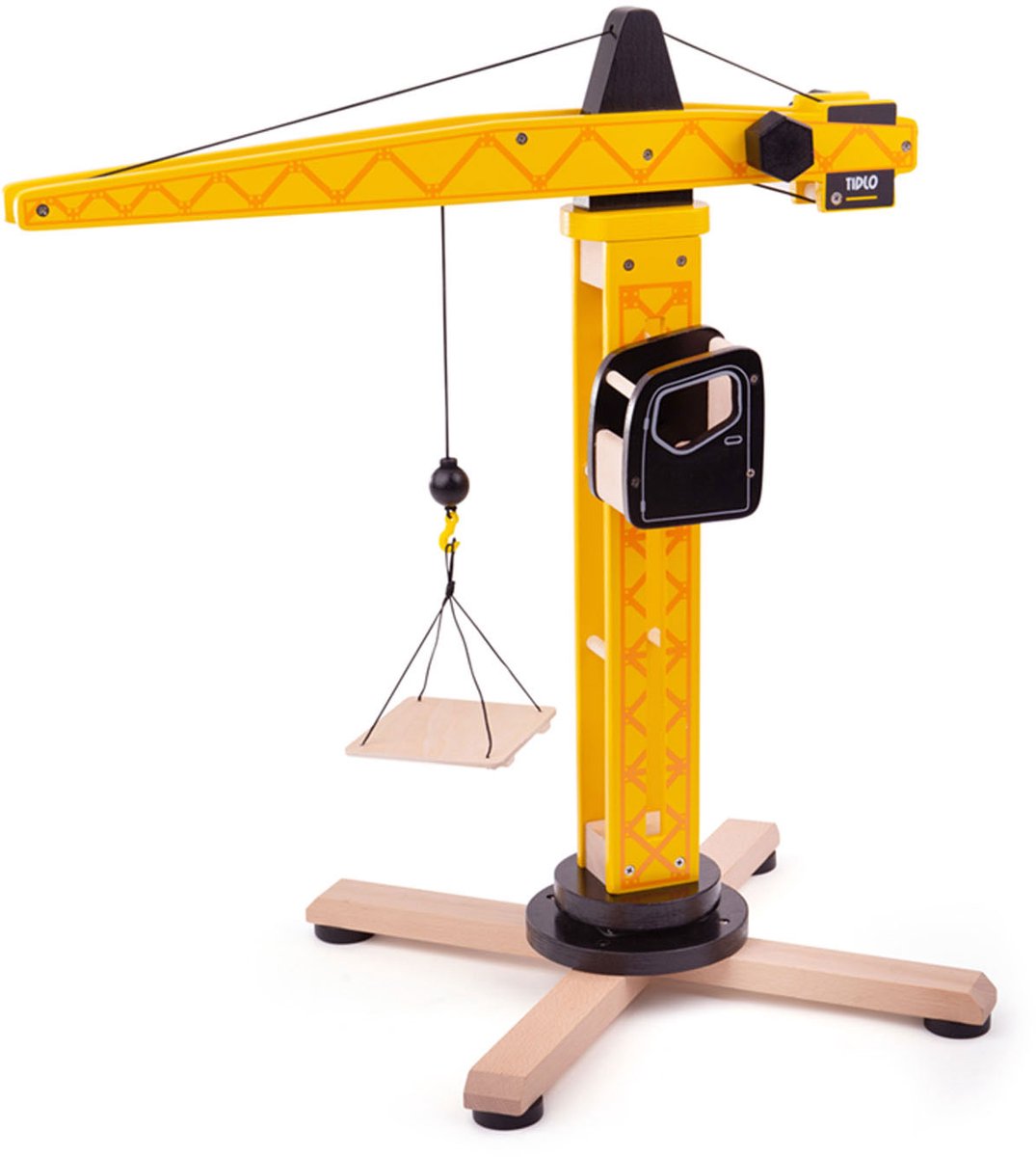 Hijskraan - Torenkraan - Hout - 58cm
