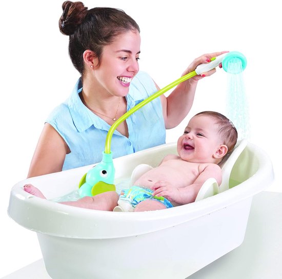 Handdouche Olifant voor Babybaden - Speelgoed voor Bad en Douche - Veilig en Leuk Cadeau voor Baby's van 0 tot 2 Jaar van Infloatoys — afbeelding 3