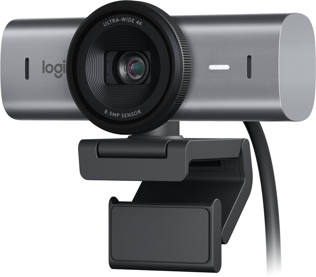 Logitech MX Brio - Webcam - 4K Ultra HD - 1080p/60fps - USB C - Graphite