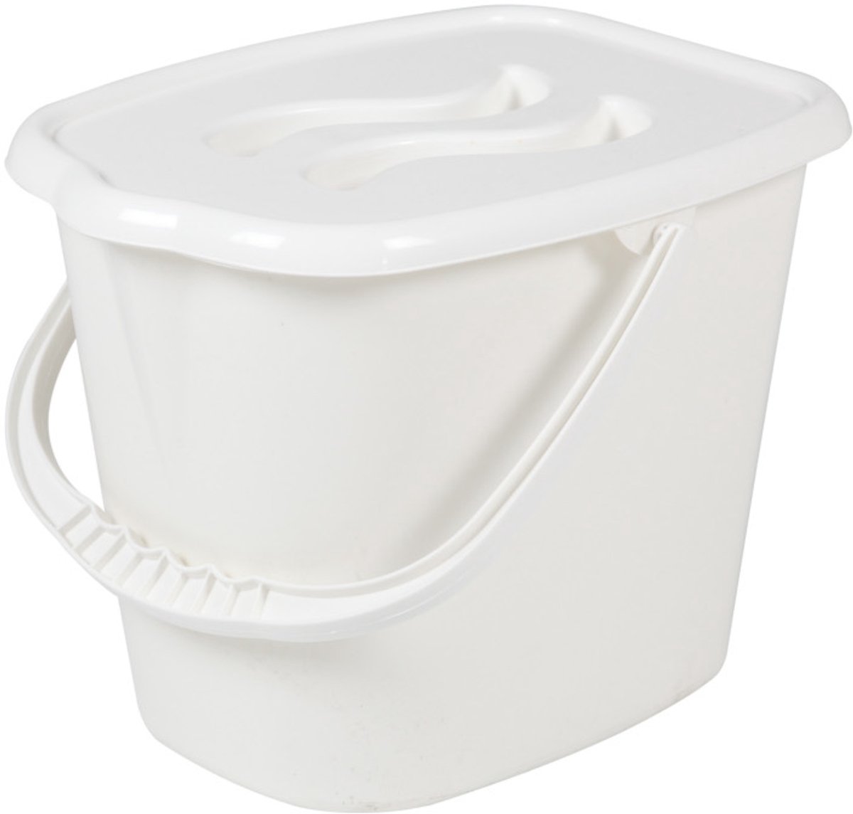 Bol.com Basicline Basic Luieremmer Wit aanbieding