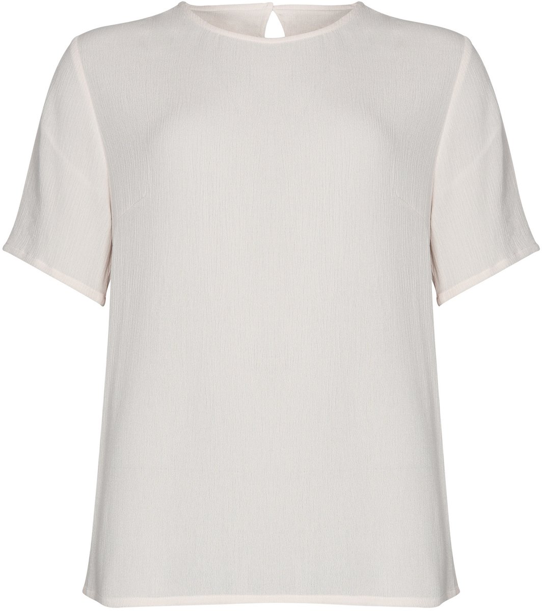 Pastunette Top Beach Basic - Viscose - Crème wit - Maat 40