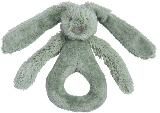 Happy Horse Konijn Richie Rammelaar - Groen - Baby cadeau