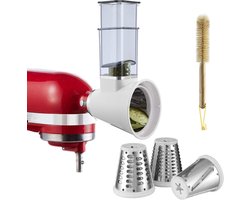 Slicer Shredder Attachment voor KitchenAid Stand Mixers - Groente Chopper Kaasrasp Salade Cutter Accessoires