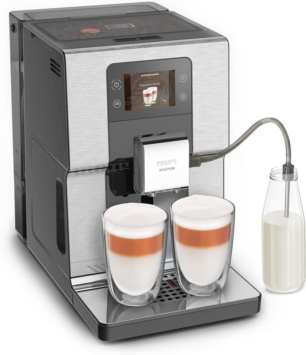 Volautomatische espressomachine met Kleurentouchscreen en Stille Bereiding – 17 Dranken