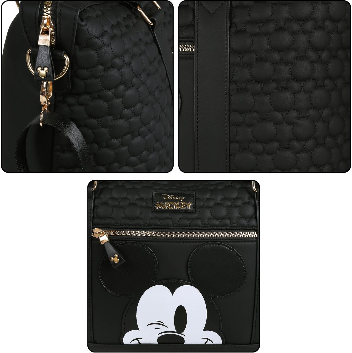 sarcia.eu Disney Mickey Mouse weekendtas - Zwart - 45x20x29 cm | bol