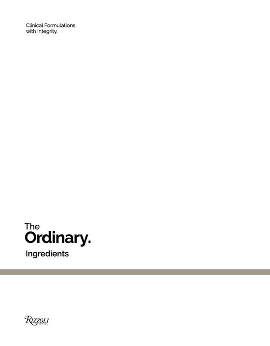 The Ordinary - cover