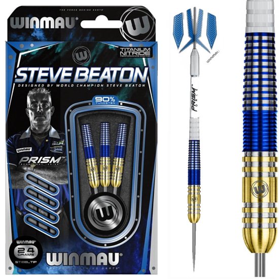 WINMAU - Steve Beaton: Steeltip Tungsten Dartpijlen Professioneel - 22g van Winmau — afbeelding 4